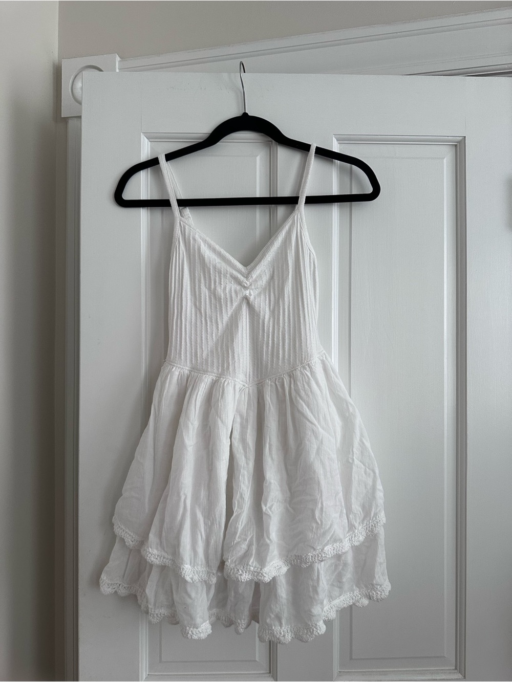 M aerie white dress